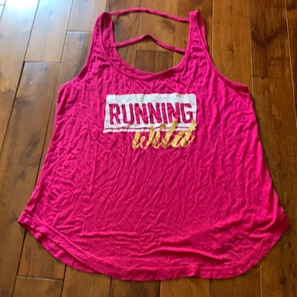 New cascade blue Pink running wild tank xl